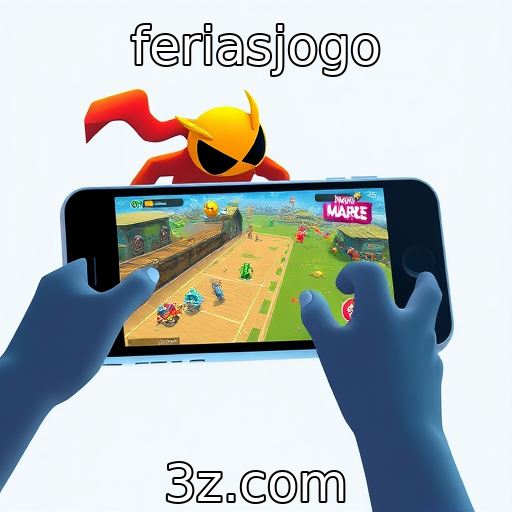 feriasjogo - Crescimento do mercado de jogos em dispositivos móveis